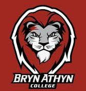 Bryn Athyn College logo featuring a stylized lion head.