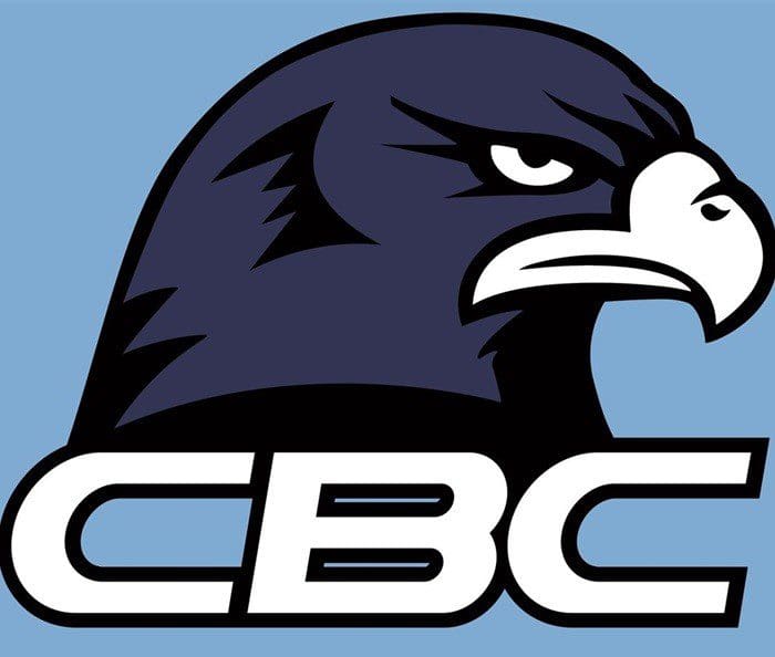Stylized eagle head logo with the letters CBC below.