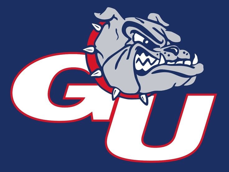 Angry bulldog mascot with spiked collar and bold letters.