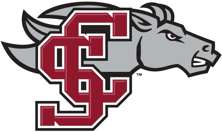 Logo of a fierce bulldog with overlapping letters SC.