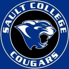 Logo of Sault College Cougars featuring a fierce cougar head.