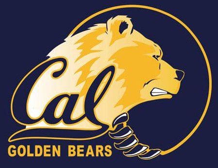 Logo of the Cal Golden Bears with a fierce bear head and claw marks.