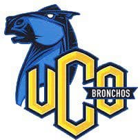 UCC Bronchos logo with a blue horse head and yellow letters.