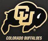 Colorado Buffaloes logo featuring a buffalo and CU initials.