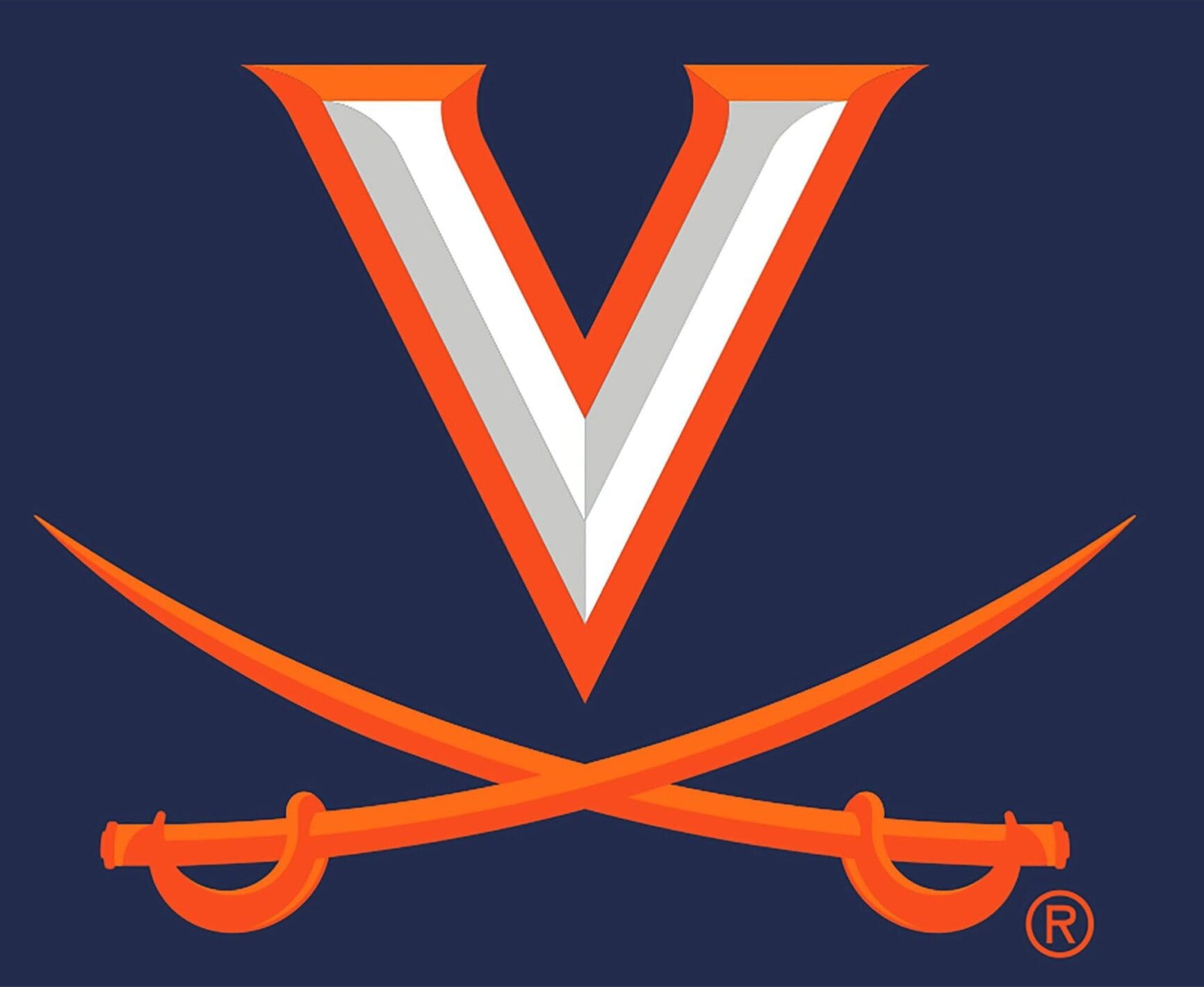 University of Virginia logo with crossed sabres.