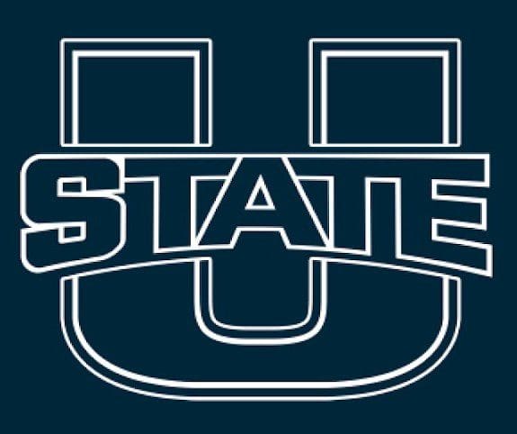 Logo featuring a large letter U with 'STATE' across it.