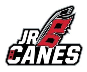 Logo featuring a stylized feather and the text 'JR CANES'.