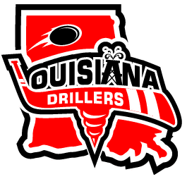 Logo of the Louisiana Drillers hockey team.
