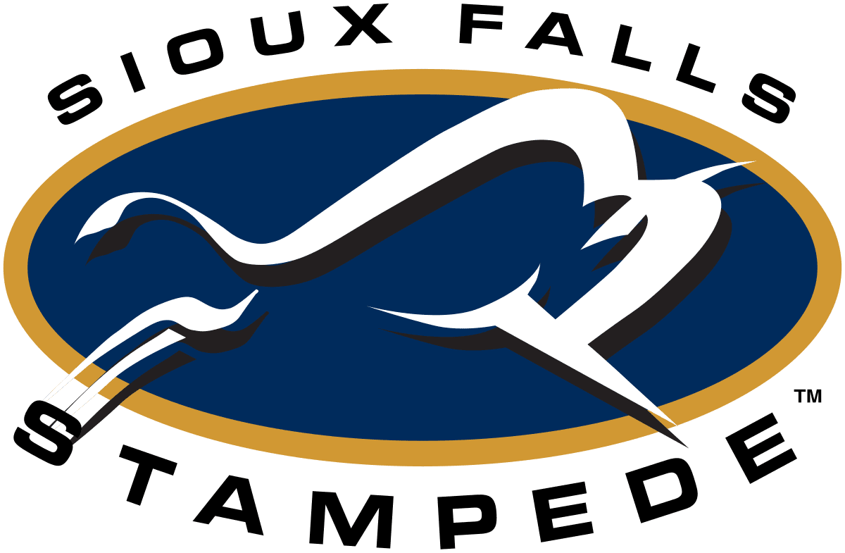 Logo featuring a stylized bird with text around it.