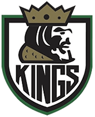 Logo of a crowned king with the word 'KINGS'.