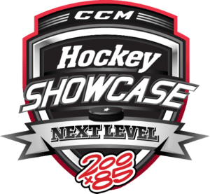 CCM Hockey Showcase Next Level logo.