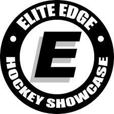 Elite Edge Hockey Showcase logo design.