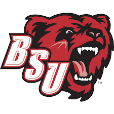 Logo featuring a fierce bear head with 'BSU' in bold letters.
