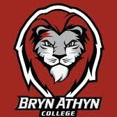 Bryn Athyn College logo featuring a stylized lion head.