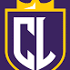 A stylized shield and sword logo with initials CL in white on purple and gold.