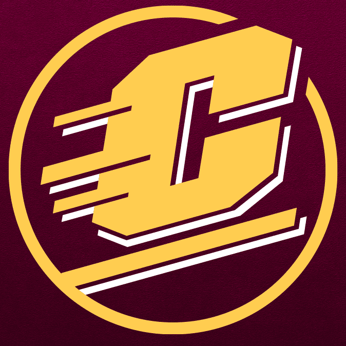 A stylized letter 'C' logo with speed lines in maroon and gold.