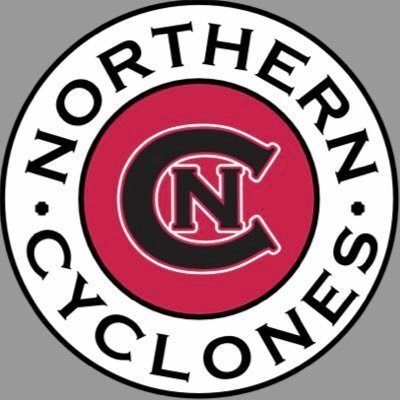 Logo of the Northern Cyclones sports team featuring bold letters.