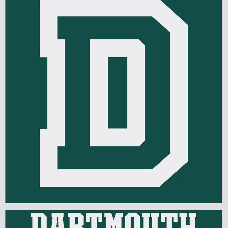 Dartmouth logo with a large 'D' and the word 'Dartmouth' below.
