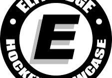 Elite Edge Hockey Showcase logo design.