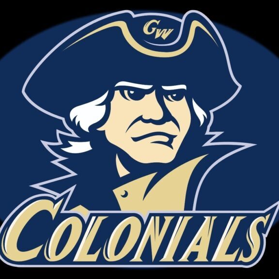 Logo of George Washington Colonials sports team.