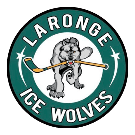 Logo of the LaRonge Ice Wolves hockey team.