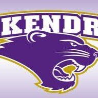 A fierce purple panther logo with the word 'KENDRICK'.