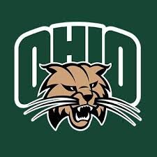 Ohio University Bobcats logo with a fierce bobcat face.