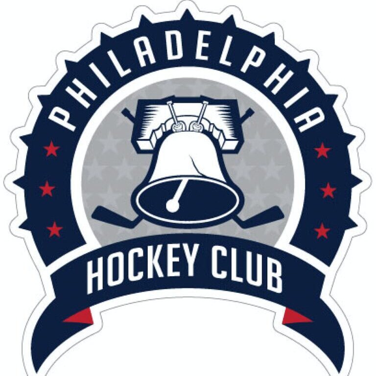 Philadelphia Hockey Club logo featuring a Liberty Bell design.