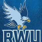 Logo of RWU featuring a fierce eagle with spread wings.