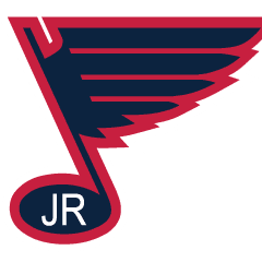 A musical note logo with wings and initials JR.