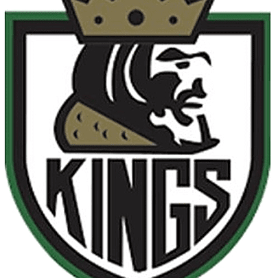 Logo of a crowned king with the word 'KINGS'.