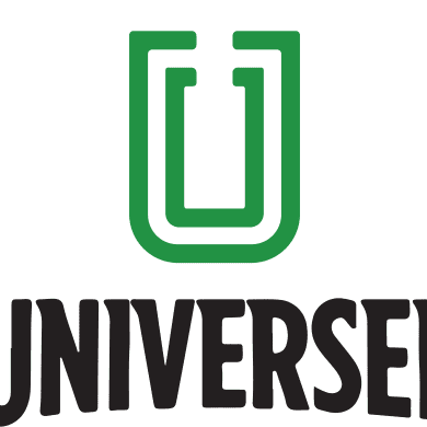 Green outlined 'U' logo above the word 'UNIVERSE'.
