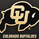 Colorado Buffaloes logo featuring a buffalo and CU letters.