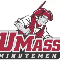 UMass Minutemen logo with a colonial soldier.