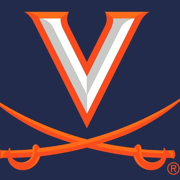 University of Virginia logo with crossed sabres.