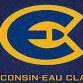Blue and gold Wisconsin-Eau Claire logo with intertwined letters.