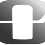 Stylized gray and green logo with a modern design.