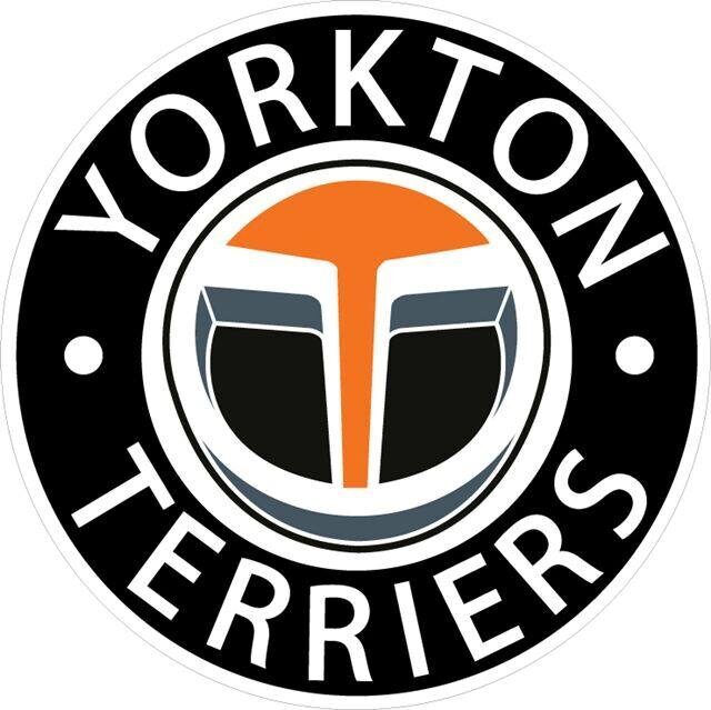 Logo of the Yorkton Terriers ice hockey team.